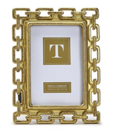 Two's Company | Gold Chain Photo Frame