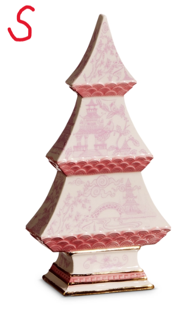 Pink Chinoiserie Trees