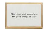 Frame with Easel and Saying - 3 Styles