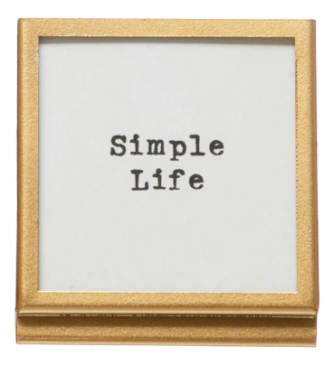 Frame with Easel and Saying - 4 Styles