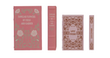 MDF & Linen Book Storage Boxes, Set of 2, 3 Styles