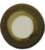 Stoneware Trivet with Glaze