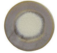 Stoneware Trivet with Glaze