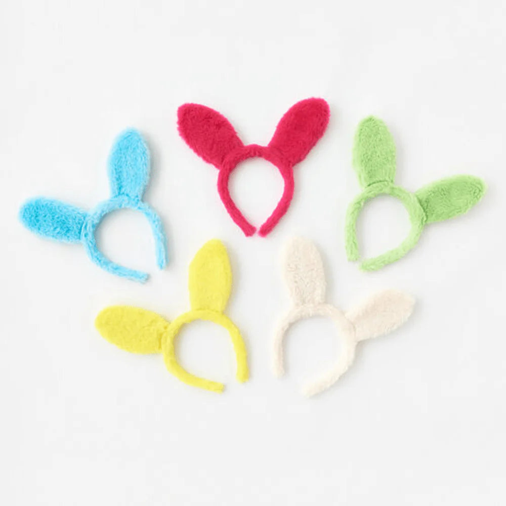 Fuzzy Bunny Ear Headband (Final Sale)