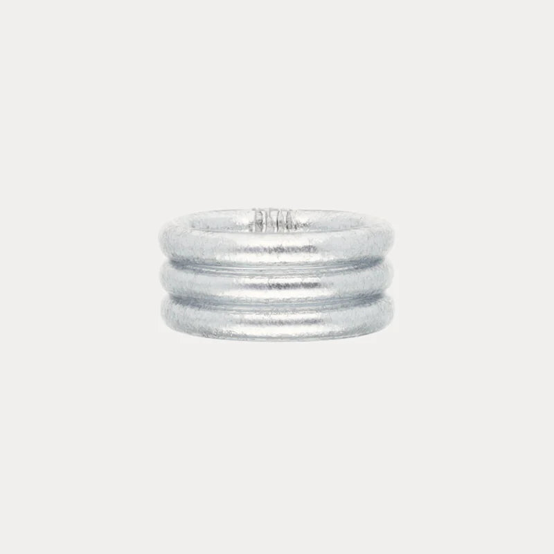 BuDhaGirl | Silver All Weather Rings - Set of 3