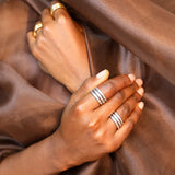 BuDhaGirl | Silver All Weather Rings - Set of 3