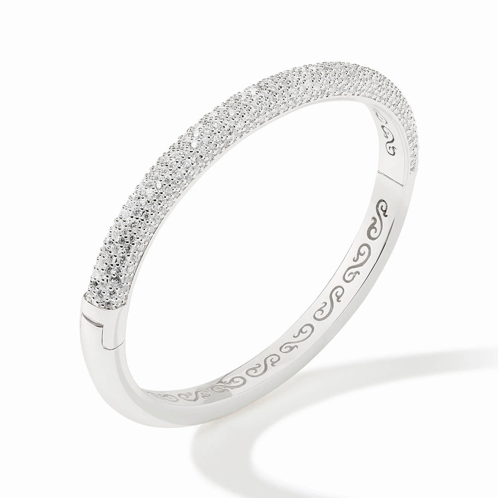 Julie Vos | Stardust Hinge Bangle - Silver