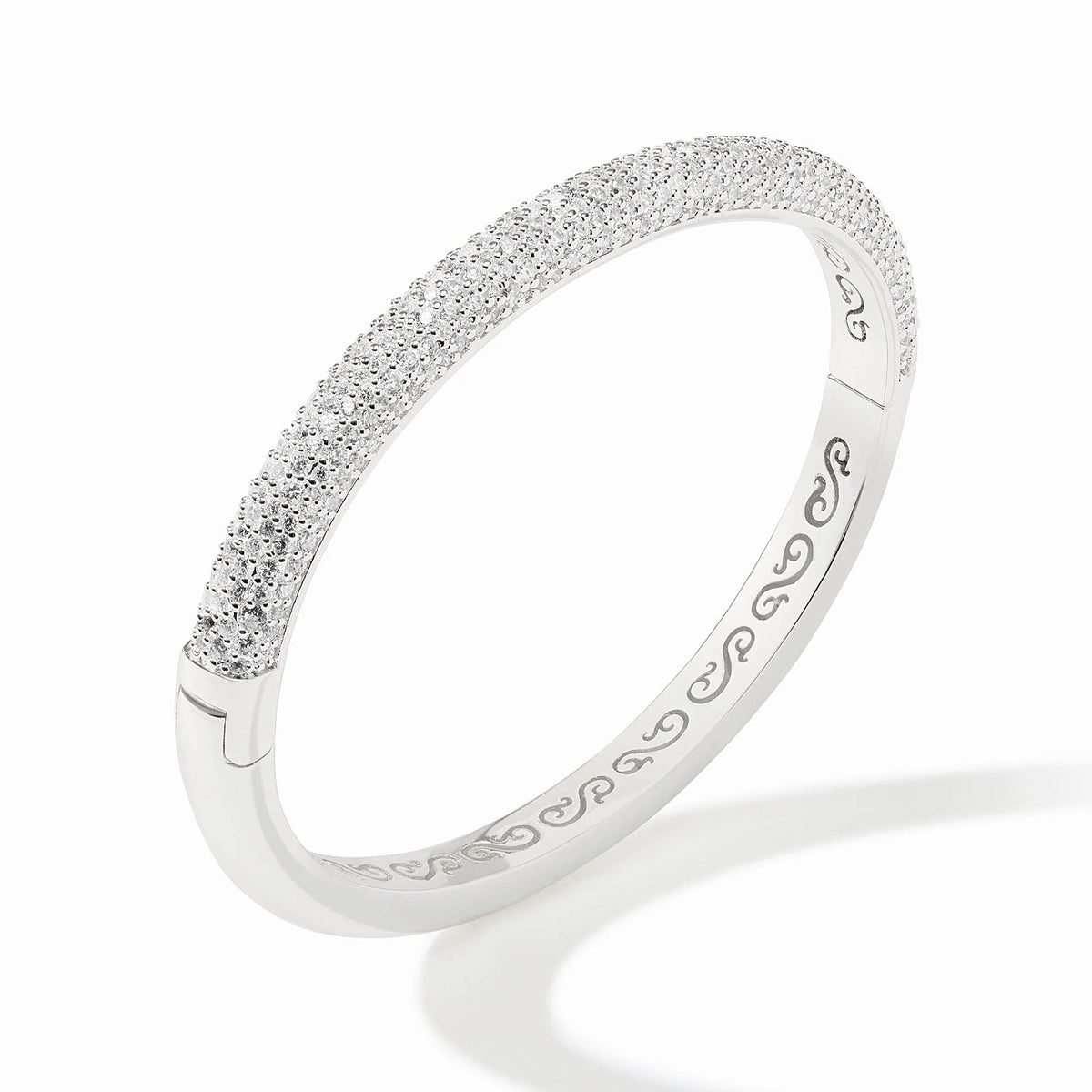 Julie Vos | Stardust Hinge Bangle - Silver