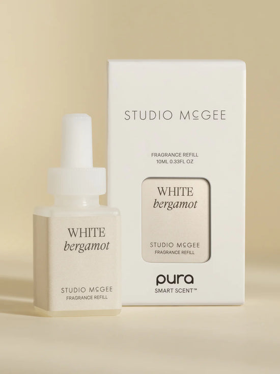 Studio McGee | White Bergamot Pura Fragrance Refill, 5oz