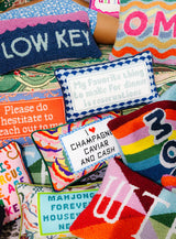 Furbish | Reservations Needlepoint Pillow