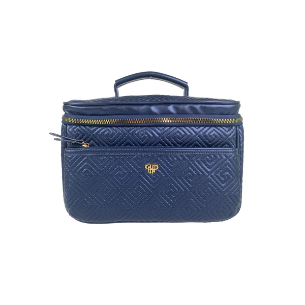 PurseN | Classic Train Case - Greek Navy