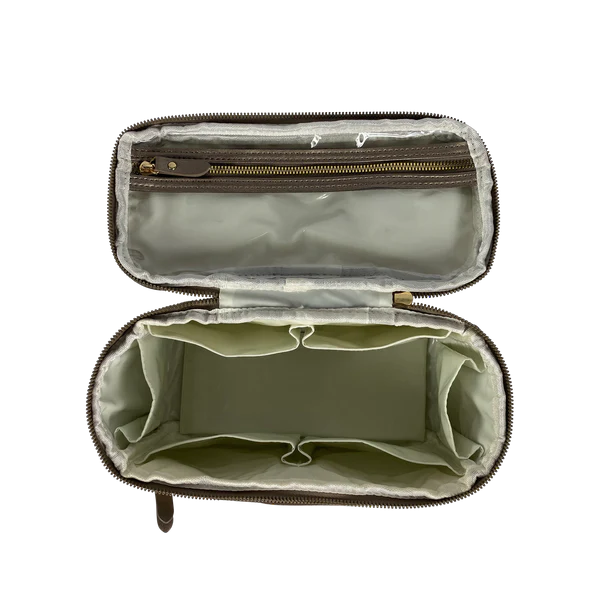 PurseN | Classic Train Case - Natural Luster