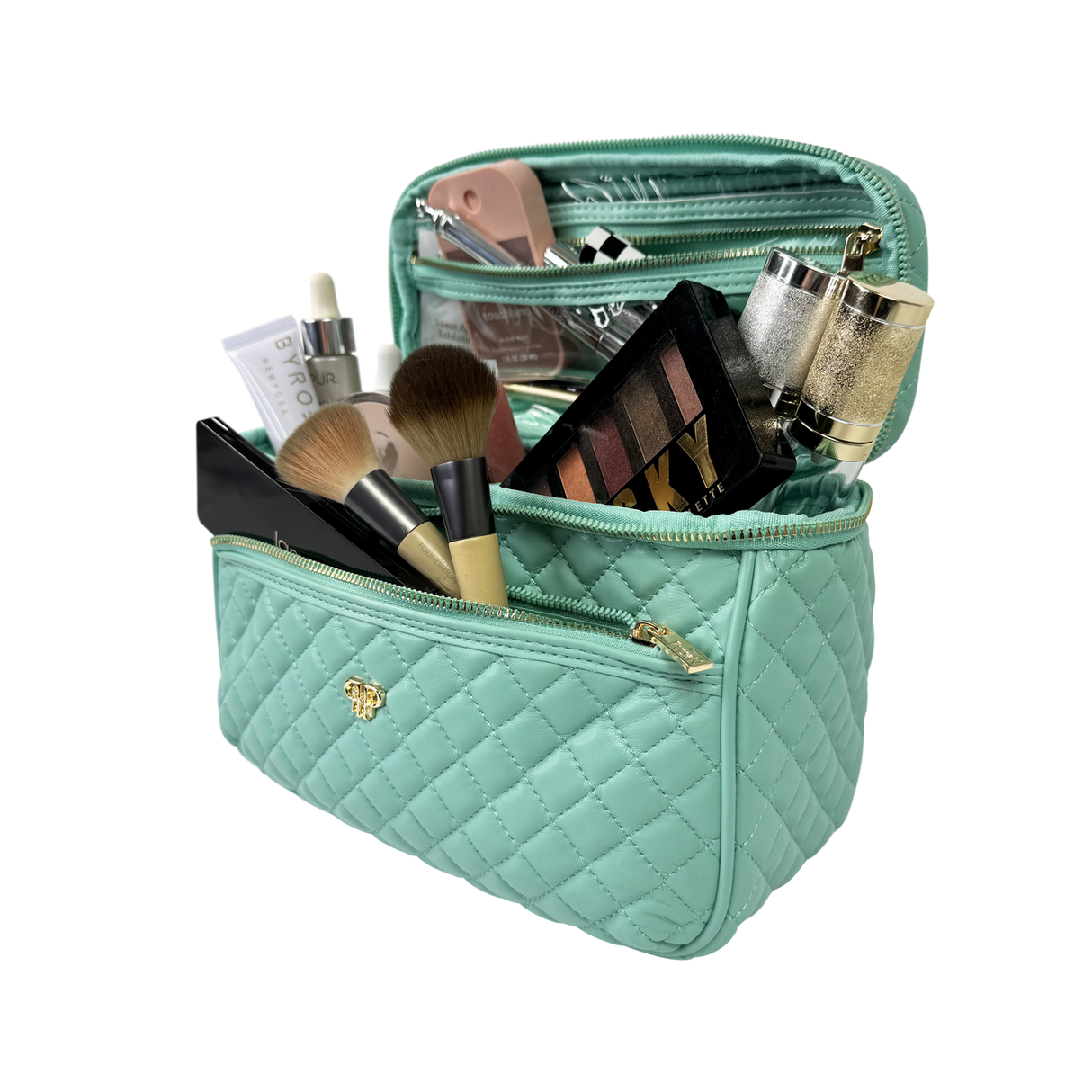PurseN | Classic Train Case - Turquoise Quartz