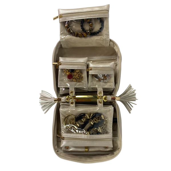 PurseN | Trinity Jewelry Case - Pearl