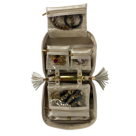 PurseN | Trinity Jewelry Case - Pearl