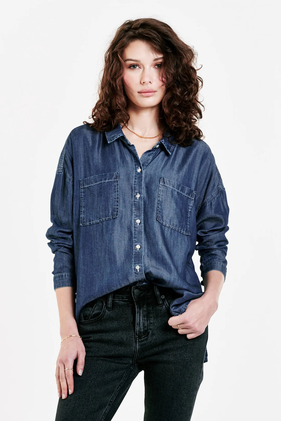 Arianna Front Tie Shirt