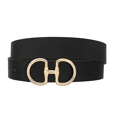 Madison's Exclusive | Equestrian Luxe Belt in Black