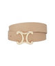 Curved Mirror C Buckle Belt