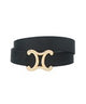 Curved Mirror C Buckle Belt