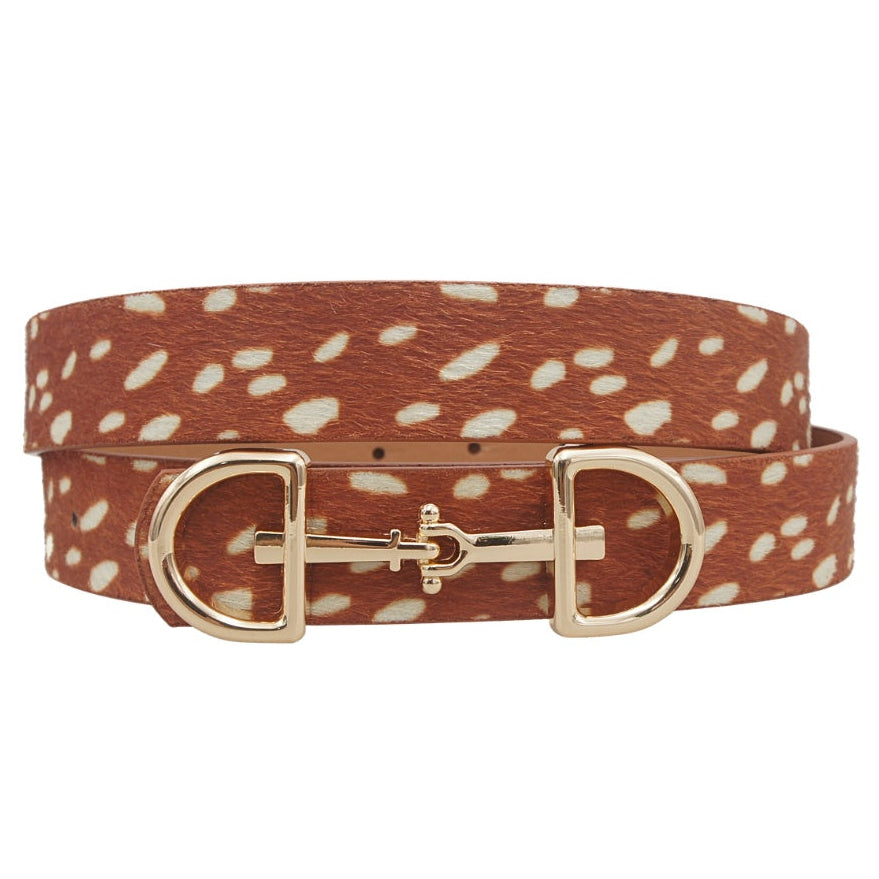 Madison’s Exclusive | Fawn Spot Statement Belt