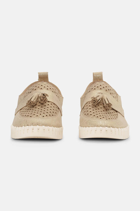 Ilse Jacobsen | Tulip Loafer Tassel - Platin Camel