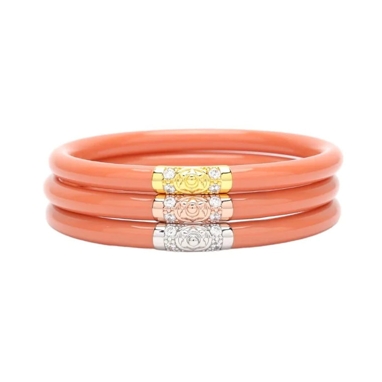 BudhaGirl | Three Kings All Weather Bangles (AWB) - Thai Tea (Final Sale)