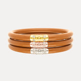 BuDhaGirl | Caramel Three Kings All Weather Bangles (AWB)