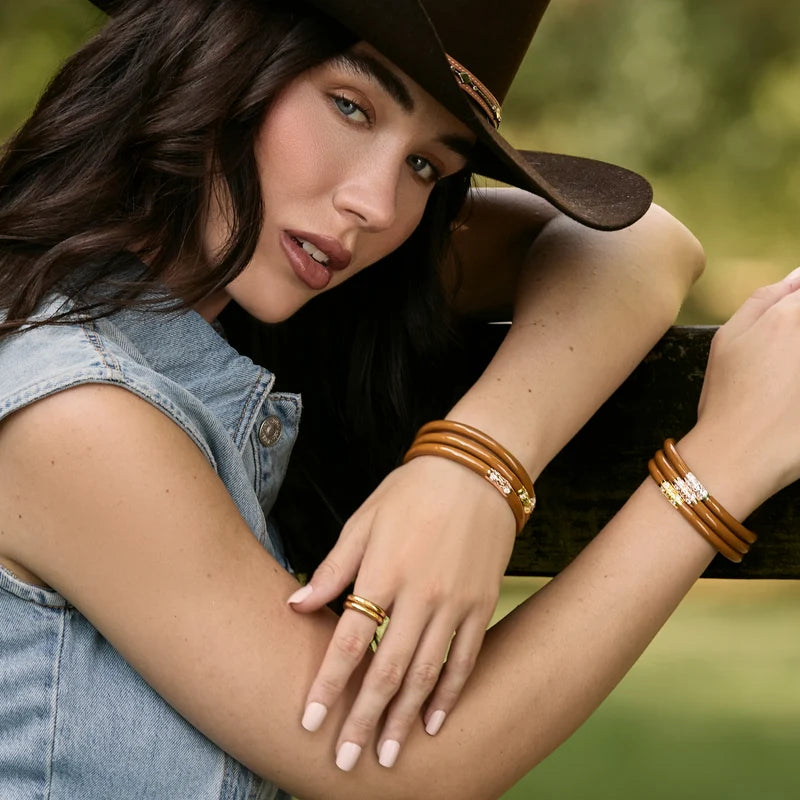 BuDhaGirl | Caramel Three Kings All Weather Bangles (AWB)