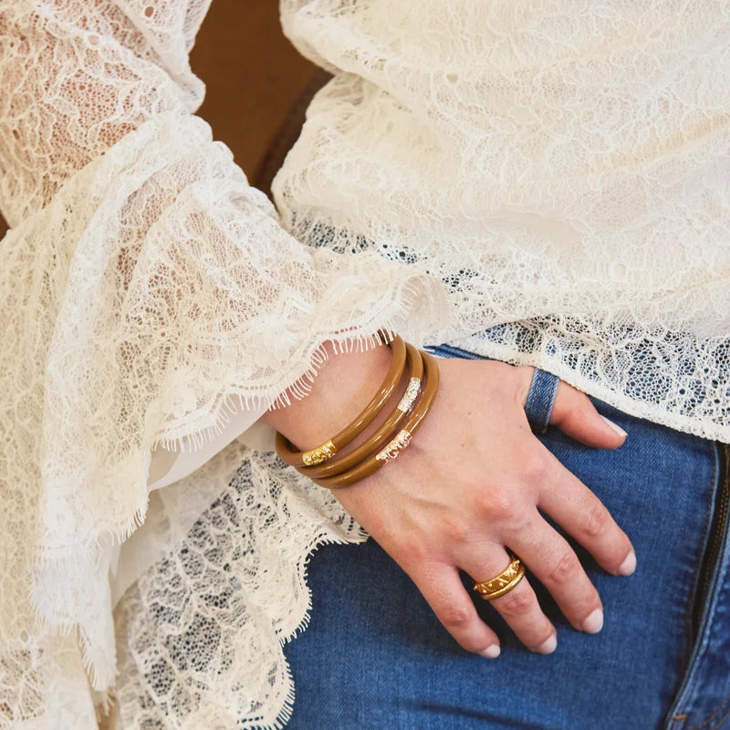 BuDhaGirl | Caramel Three Kings All Weather Bangles (AWB)