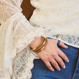 BuDhaGirl | Caramel Three Kings All Weather Bangles (AWB)