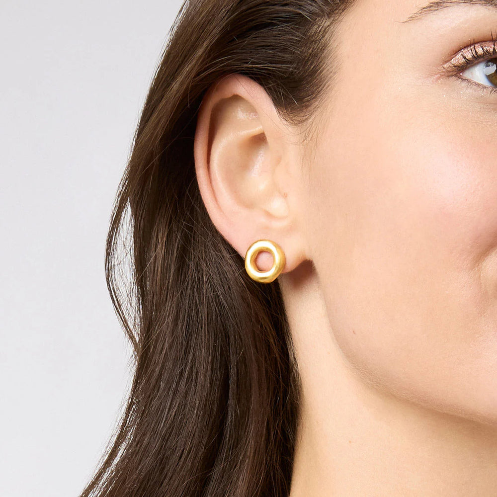 Julie Vos | Wave Circle Stud