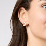 Julie Vos | Wave Circle Stud