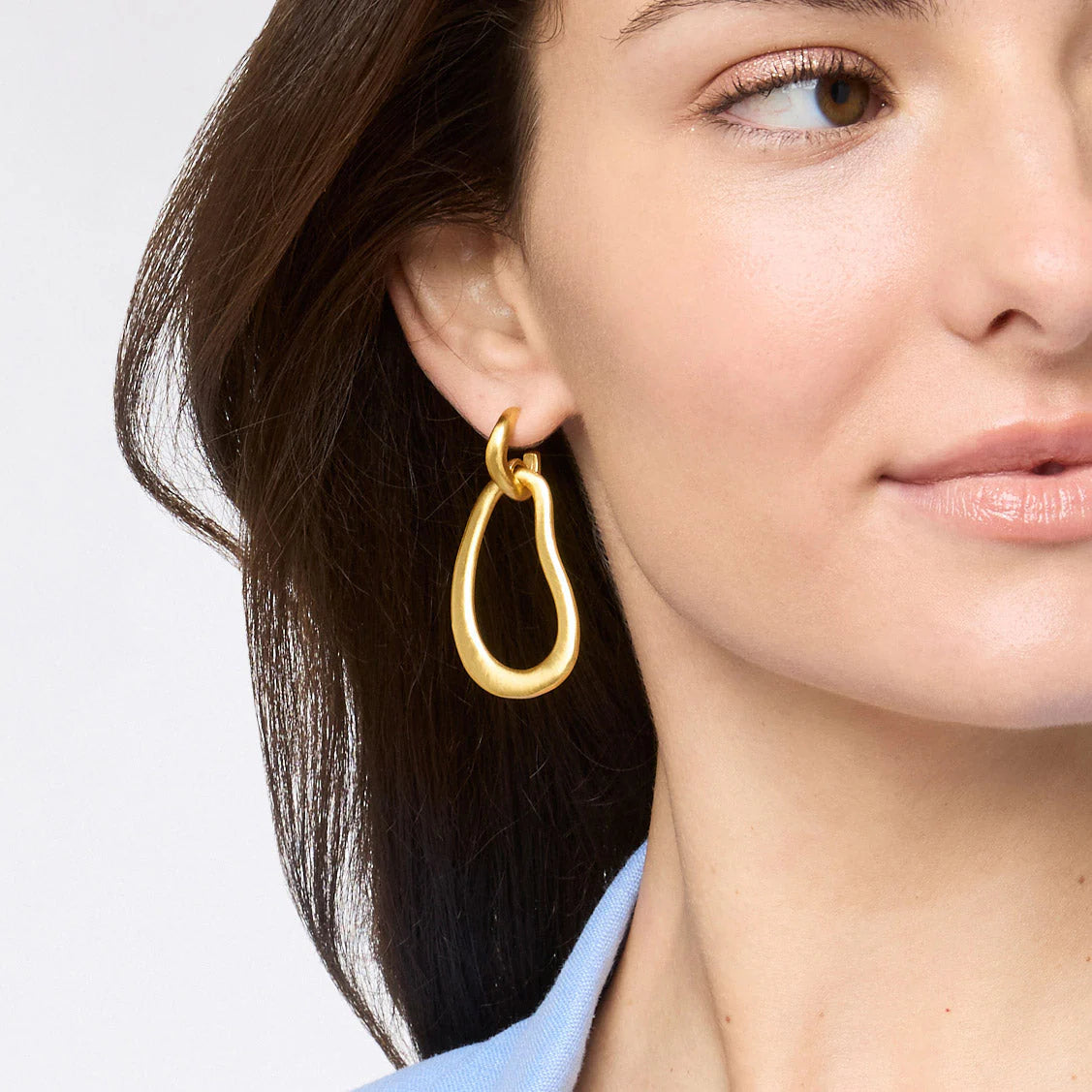 Julie Vos | Wave Doorknocker Earring