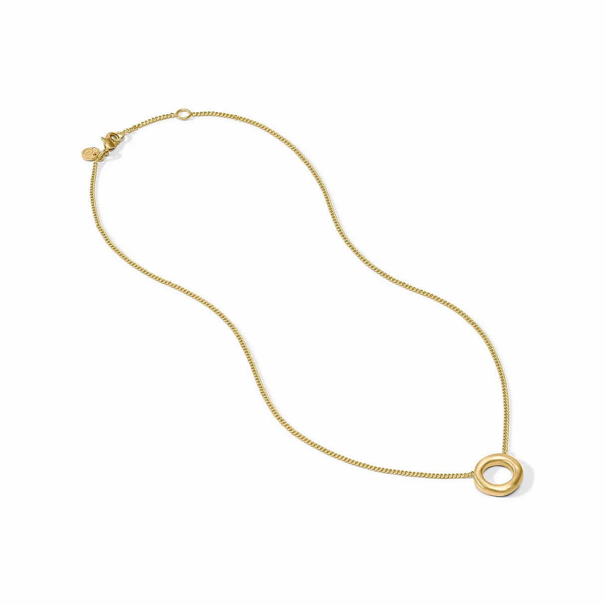 Julie Vos | Wave Circle Delicate Necklace