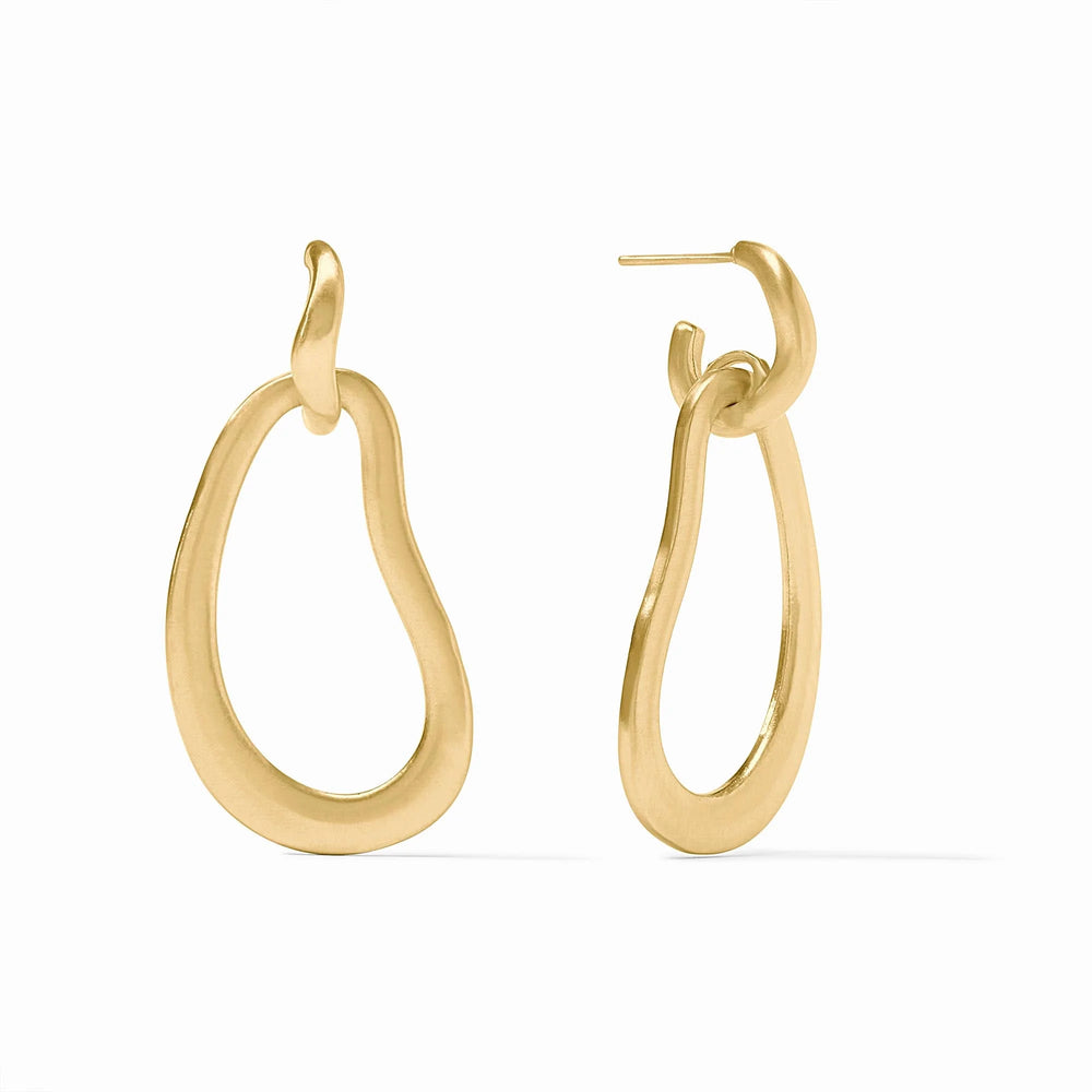 Julie Vos | Wave Doorknocker Earring
