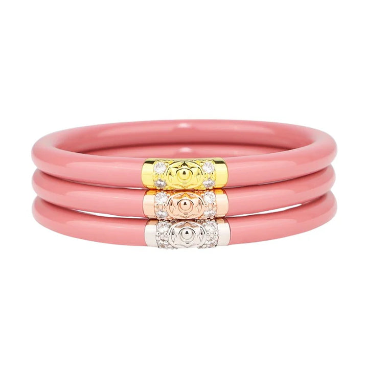 BuDhaGirl | Three Kings All Weather Bangles (AWB) - Blush