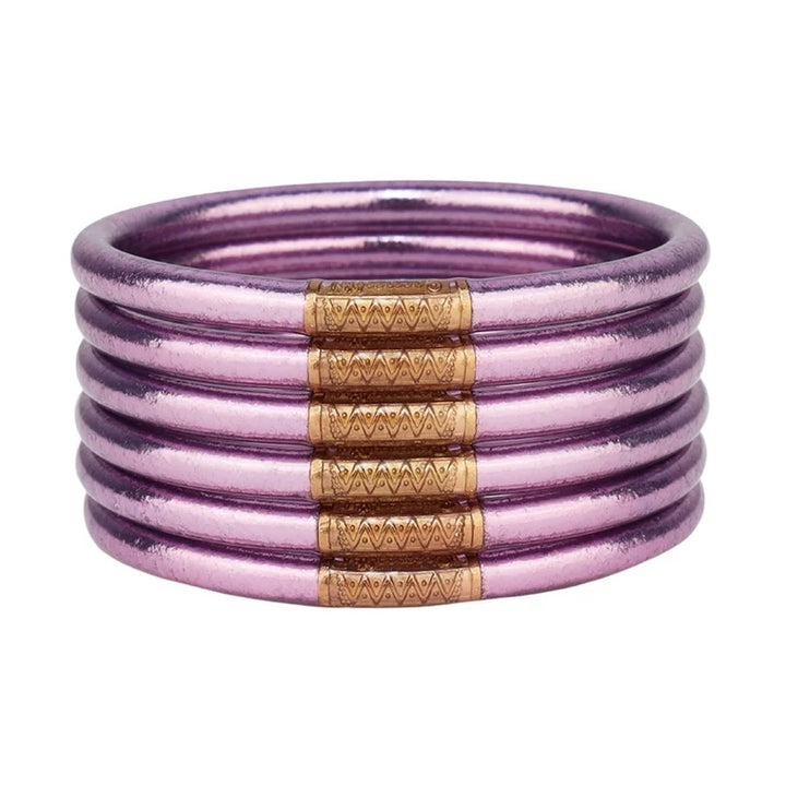 BuDhaGirl | Lila All Weather Bangles (AWB) - Serenity Prayer