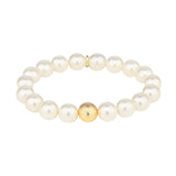 BuDhaGirl | White Pearl Beaded Bracelet