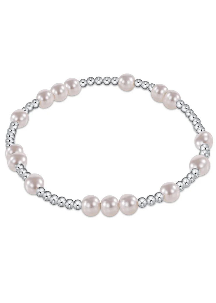 Enewton | Extends Hope Unwritten Sterling 5mm Bead Bracelet - Pearl