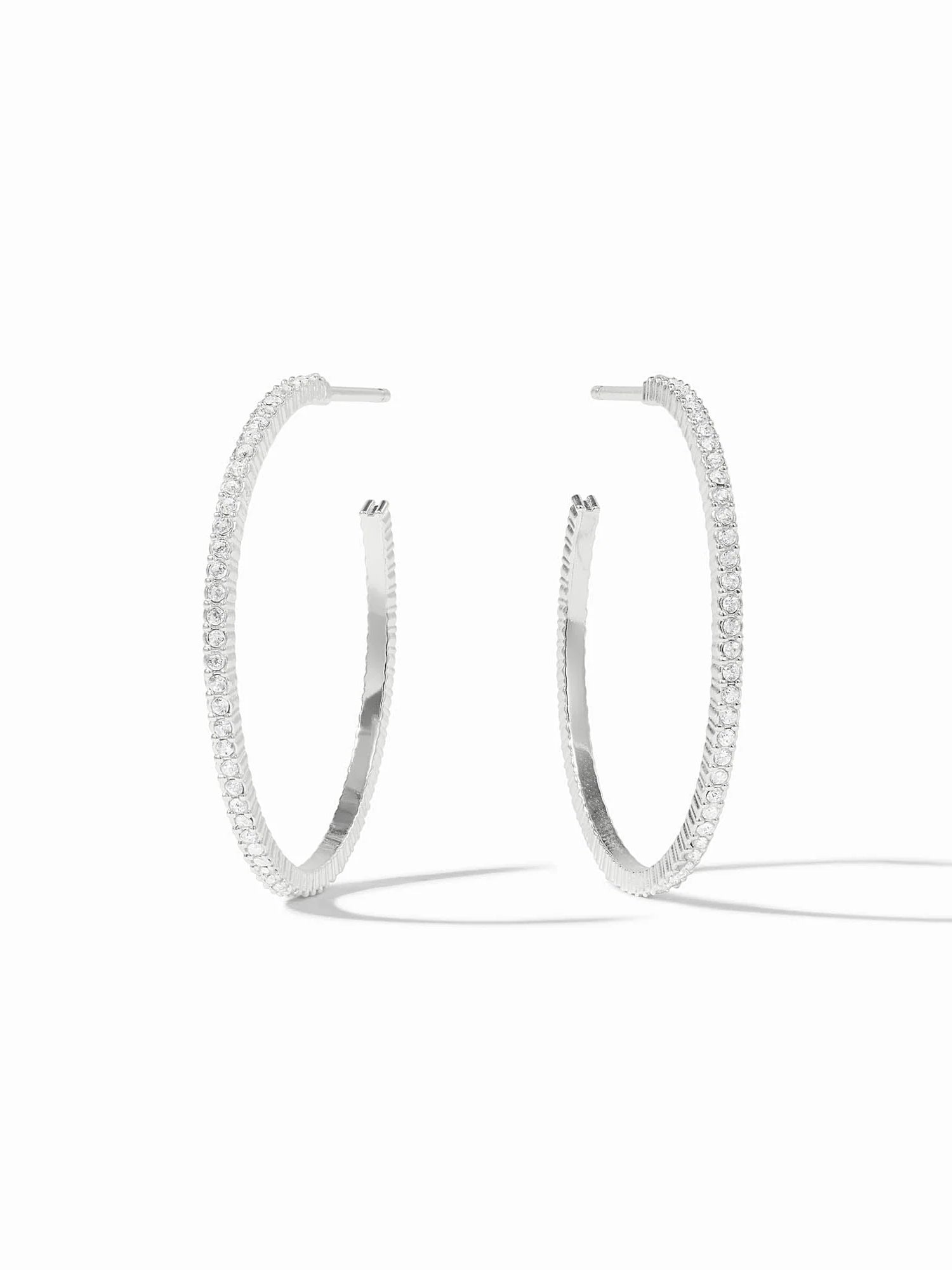 Julie Vos | Windsor Hoop - Silver