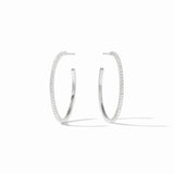 Julie Vos | Windsor Hoop - Silver