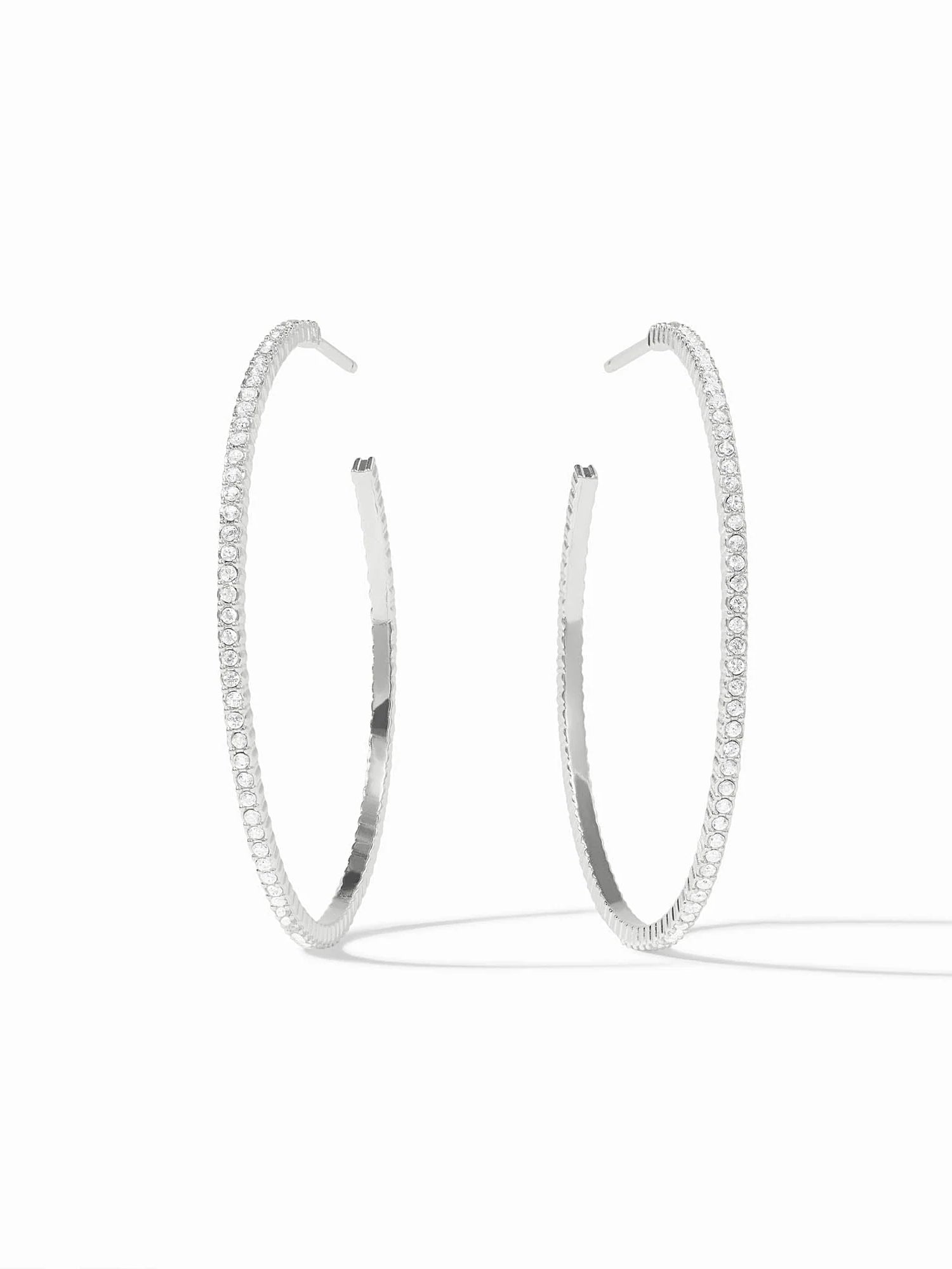 Julie Vos | Windsor Hoop - Silver