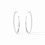 Julie Vos | Windsor Hoop - Silver