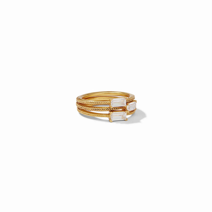 Julie Vos | Windsor Gold Trio Ring Set