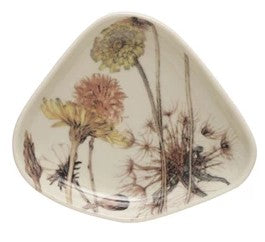 Dish With Floral Design