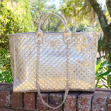 Caroline Hill | Missy Tote - Champagne Pop