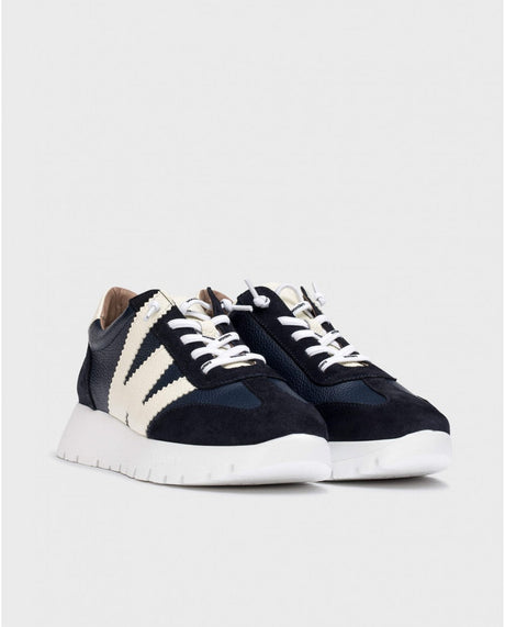 Wonders | Racer Sneaker - Black/White