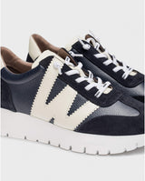 Wonders | Racer Sneaker - Black/White