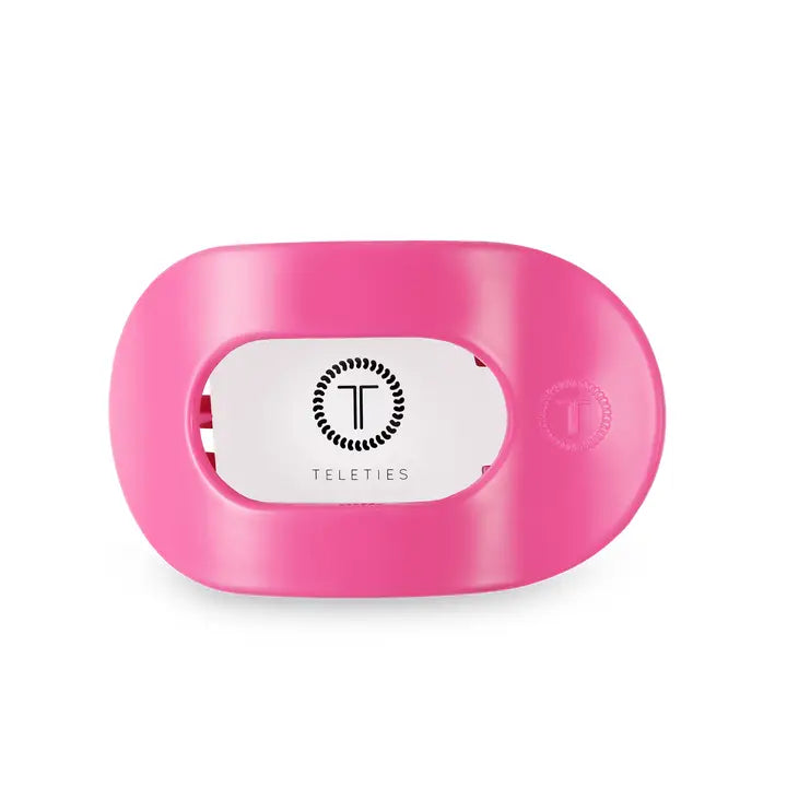 Teleties | Paradise Pink Medium Flat Round Hair Clip