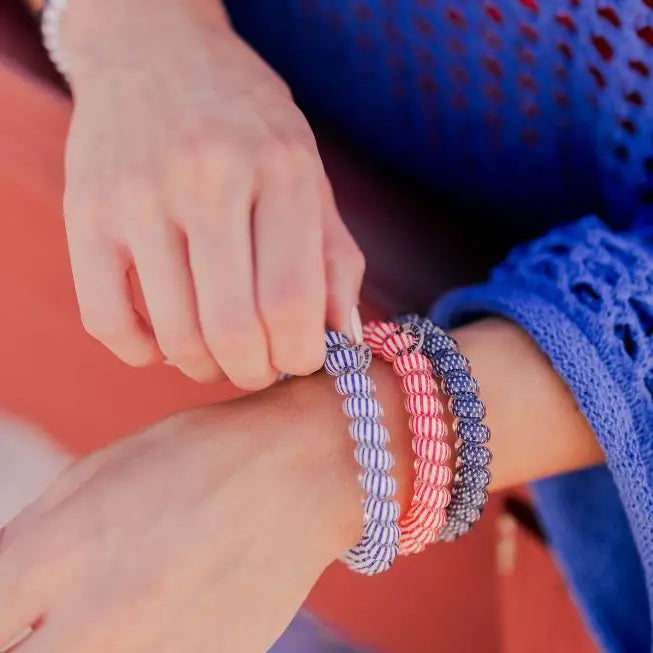 Teleties | Bold and Blue-tiful - Large Hair Ties